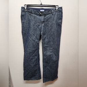 Gap Maternity Jeans‎ Size 4 Regular Stretch Dark Wash Pockets Casual B538